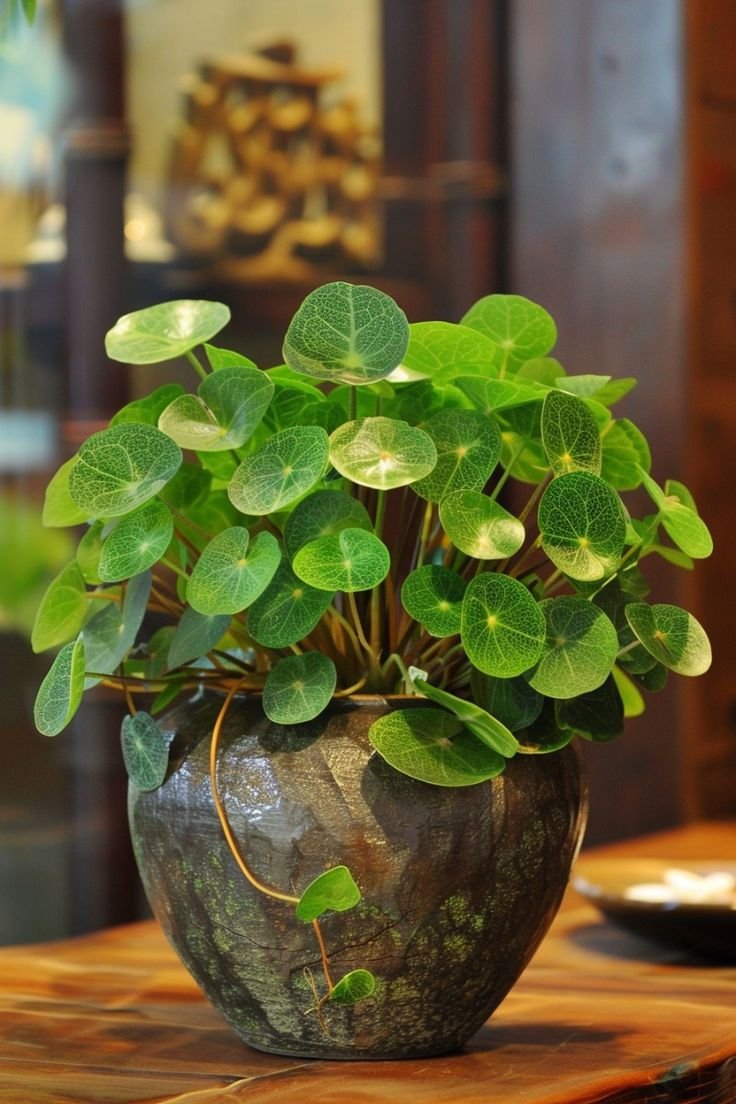 What is the difference between Pilea Peperomioides and Pilea Trifurcate?