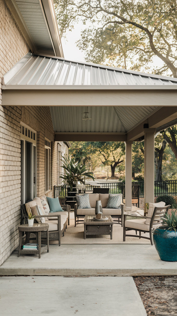 31+ Covered Patio Ideas Attached To House For Cozy Outdoor Living [Here ...