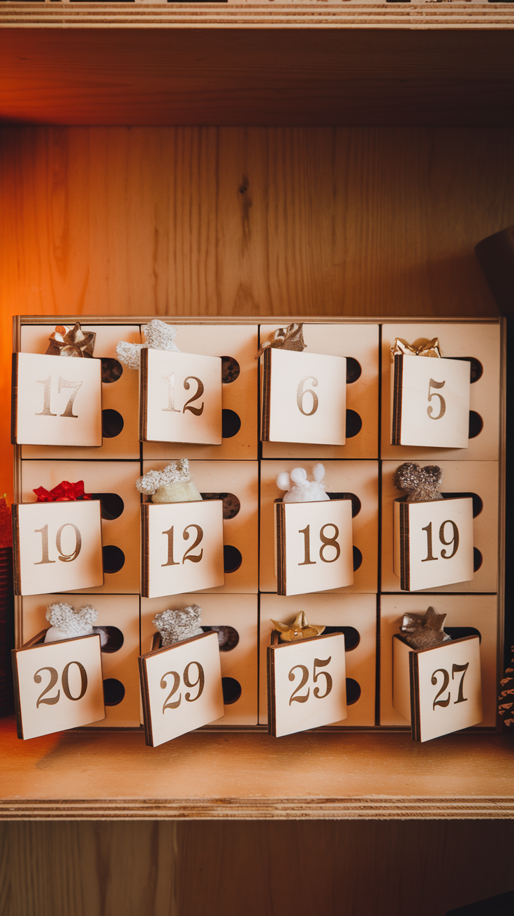 11 easy diy advent calendar ideas for a creative countdown here s the