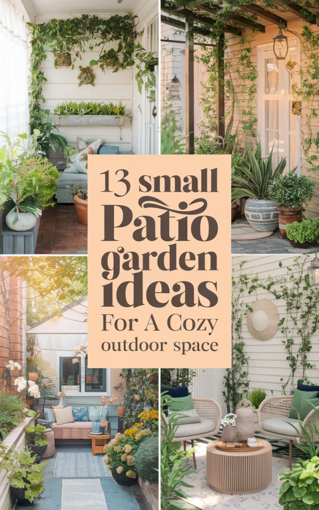 Small Patio Garden Ideas