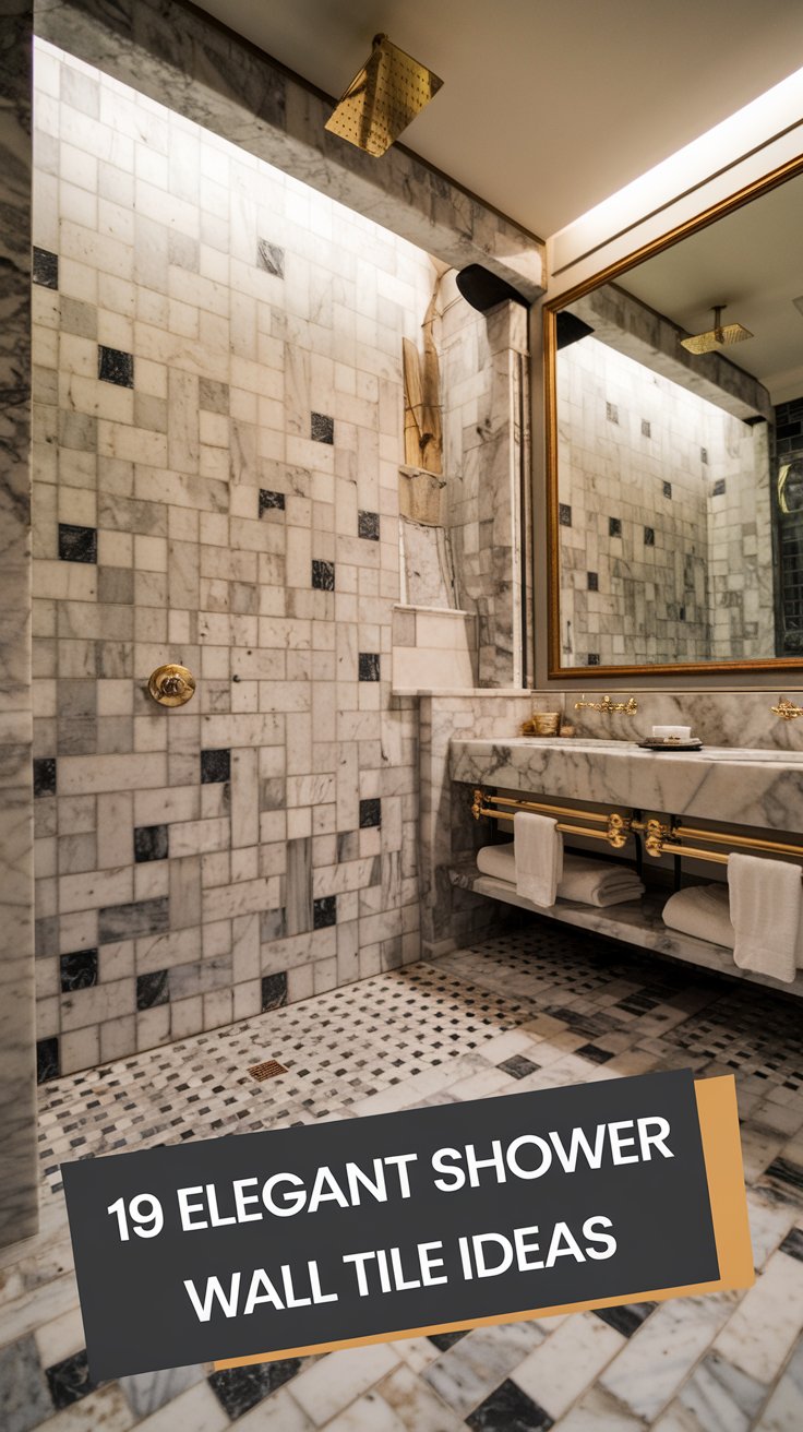 19 Elegant Shower Wall Tile Ideas That Bring The Spa Home! [Here's The ...