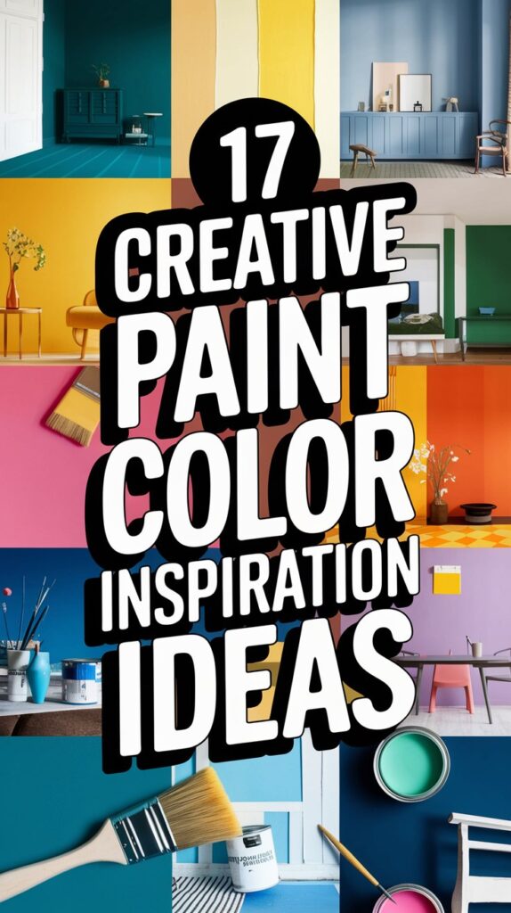 17 Creative Paint Color Inspiration Ideas 10 a vibrant and creative pin with the text LtPDGu17TPix2r4Wa7uYrQ eq9vHQ3DQKef4O1r oKTtQ