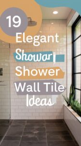 19 Elegant Shower Wall Tile Ideas That Bring The Spa Home! [Here's The ...