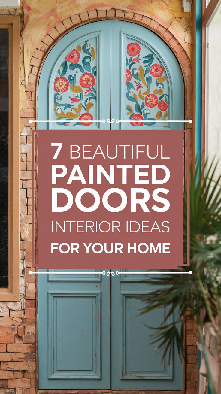 7 Beautiful Painted Doors Interior Ideas For Your Home [Here's The ...