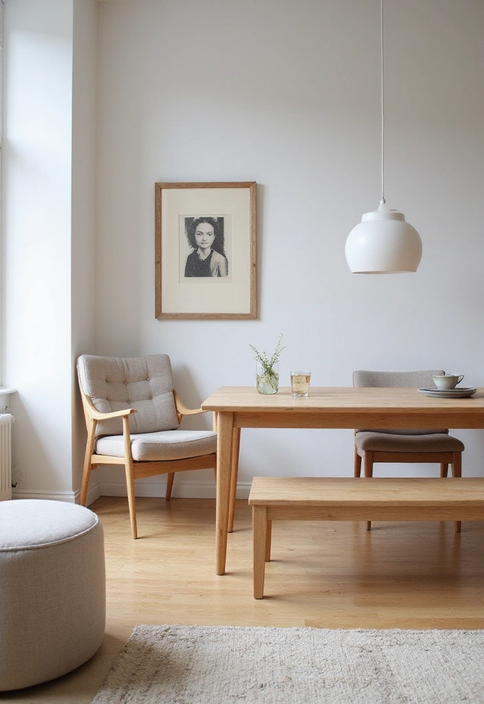 21 warm and minimalist home decor Ideas 6 21 Warm and Minimalist Home Decor Ideas - 3. Minimalist Furniture