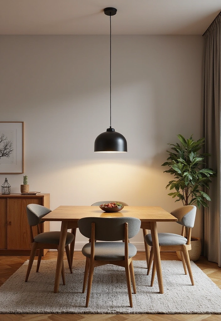 21 warm and minimalist home decor Ideas 15 21 Warm and Minimalist Home Decor Ideas - 12. Statement Lighting