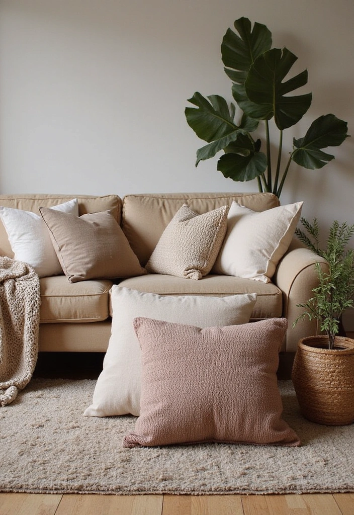 21 warm and minimalist home decor Ideas 7 21 Warm and Minimalist Home Decor Ideas - 4. Cozy Layering