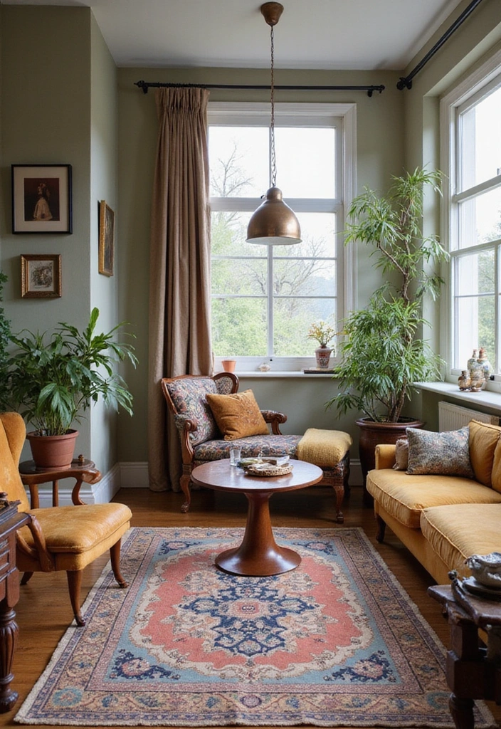 21 Bold Home Room Design Ideas That Will Transform Your Space (You Won't Believe #12!) - 13. Vintage Furniture Finds