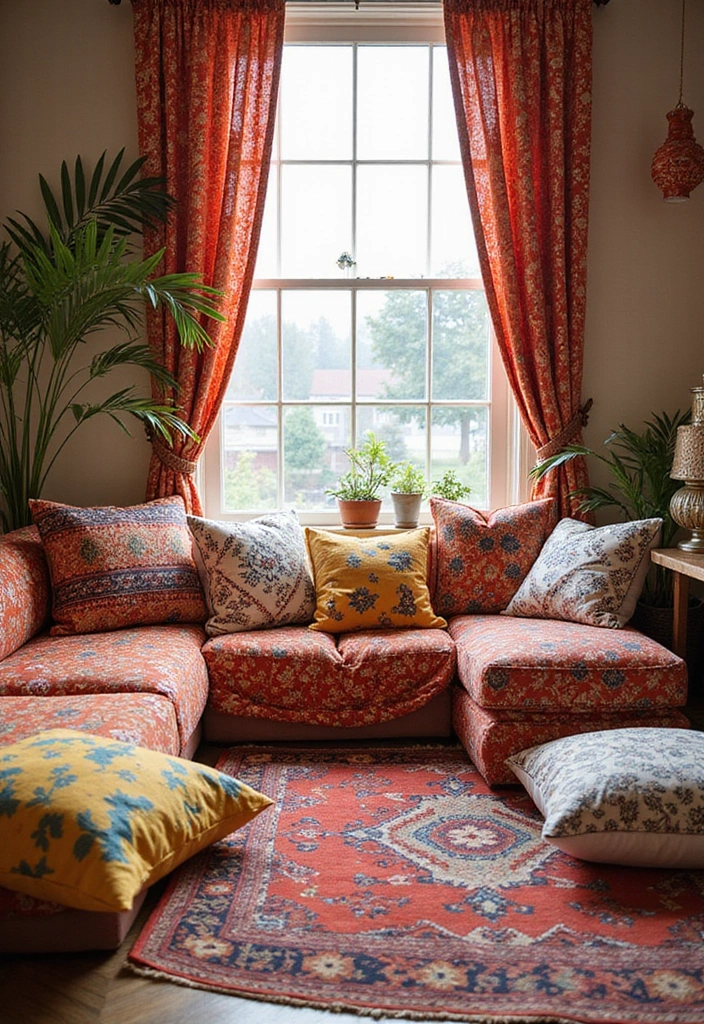21 Bold Home Room Design Ideas That Will Transform Your Space (You Won't Believe #12!) - 18. Playful Textiles