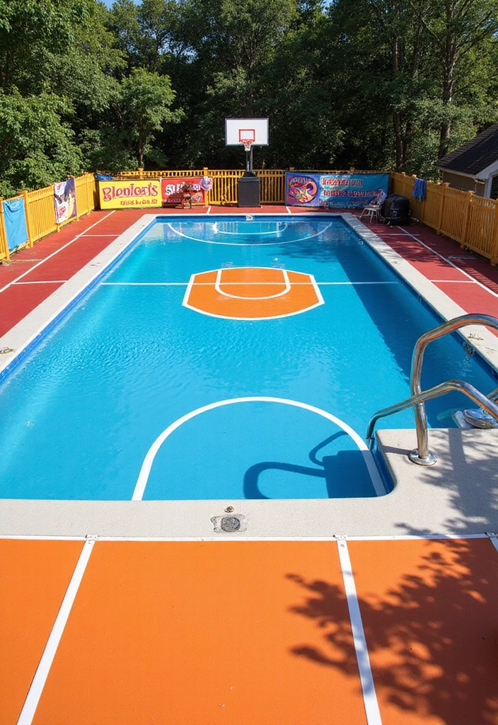 21 Above Ground Pool With Deck Off House Ideas - 17. Sports & Recreation Deck